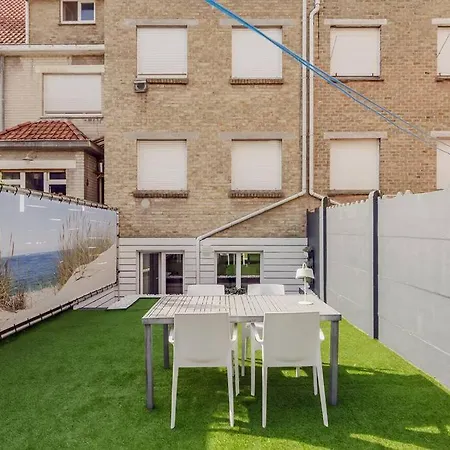 Patsy - Cosy Appt Met Privé-tuin Op 5 Min Wandelen Het Koksijde