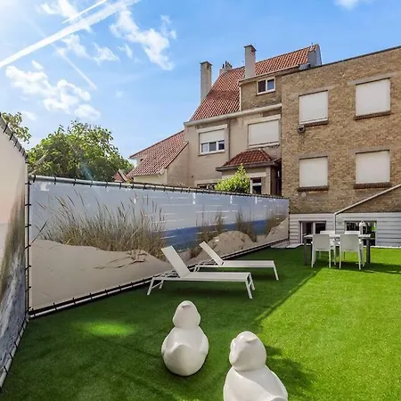 Patsy - Cosy Appt Met Prive-tuin Op 5 Min Wandelen Het Koksijde